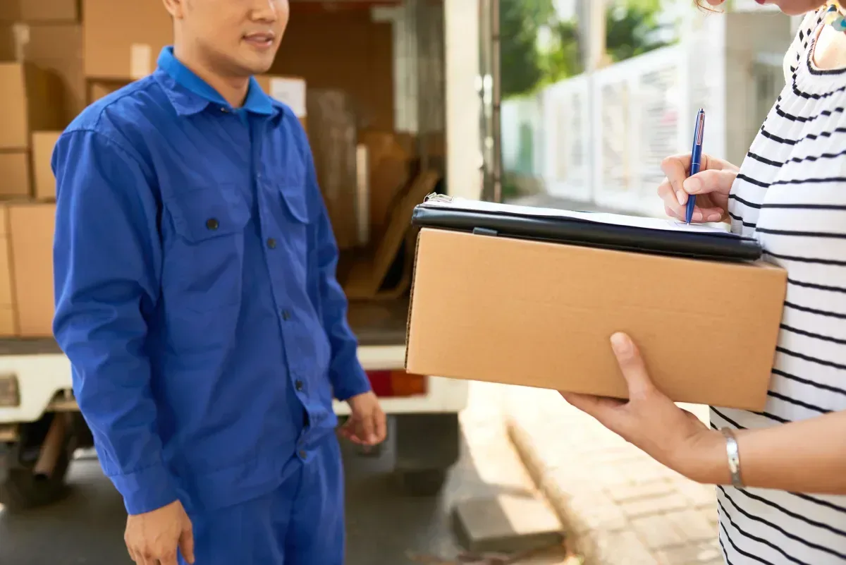 Booking a same day courier with CSM is straightforward.