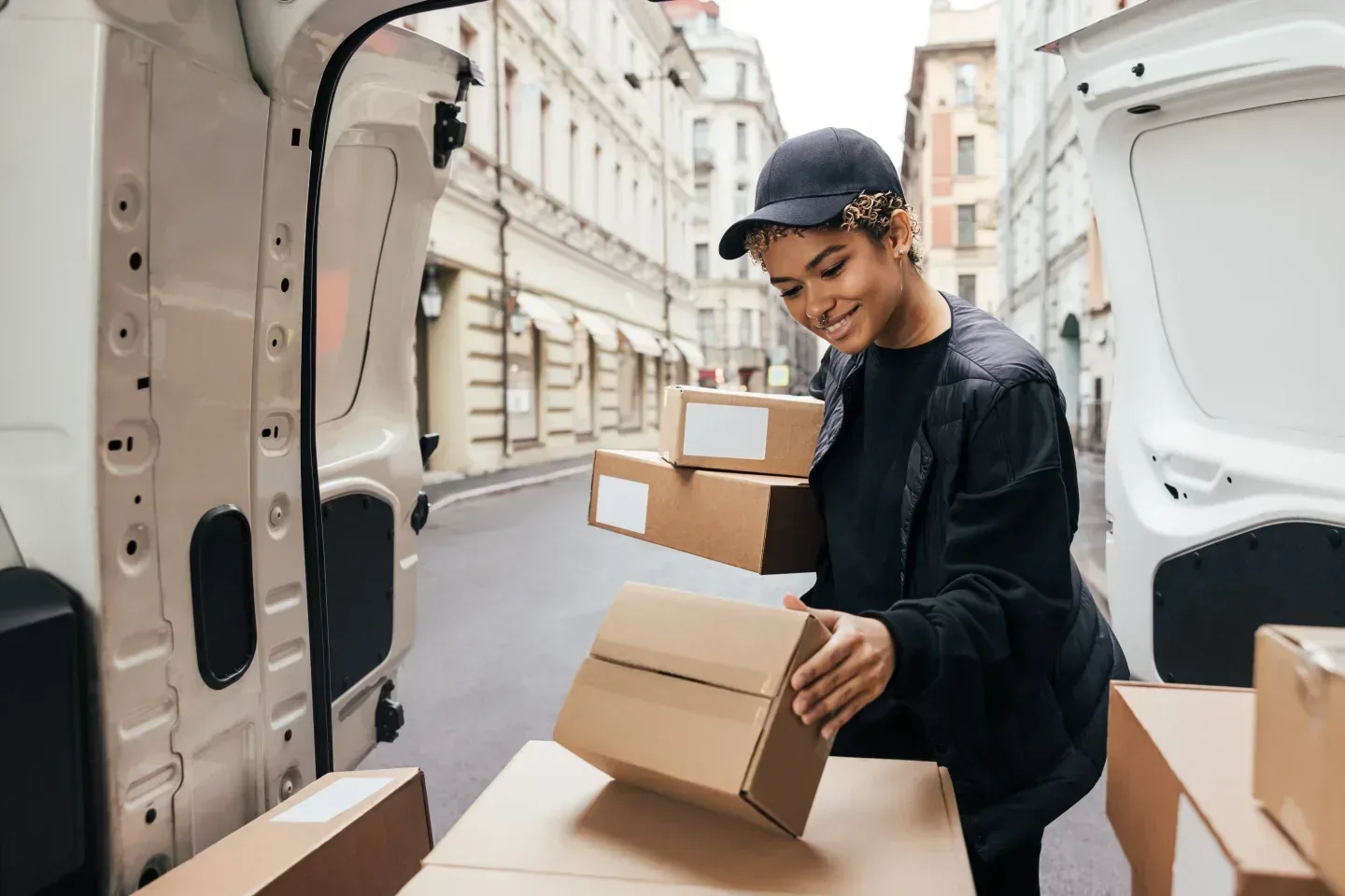 Business parcel delivery