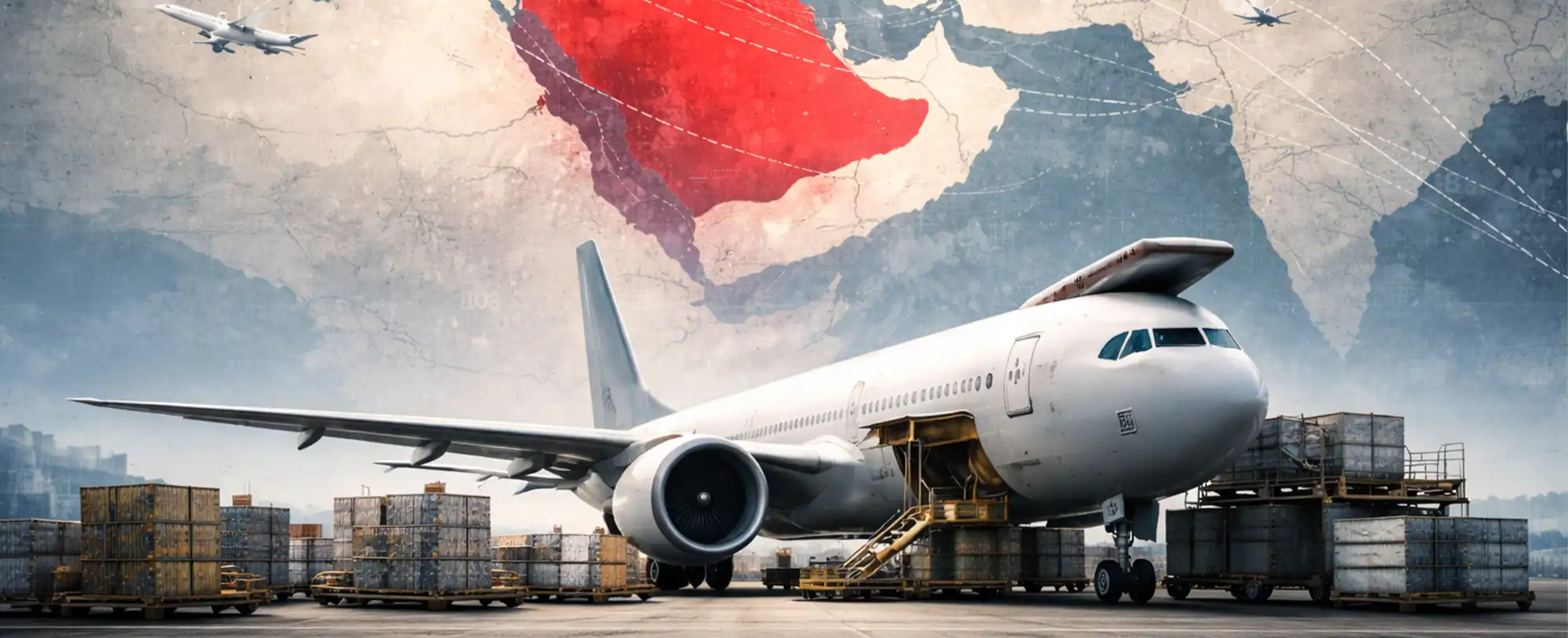 Middle East Surge Fee - Air shipments on selected lanes and services